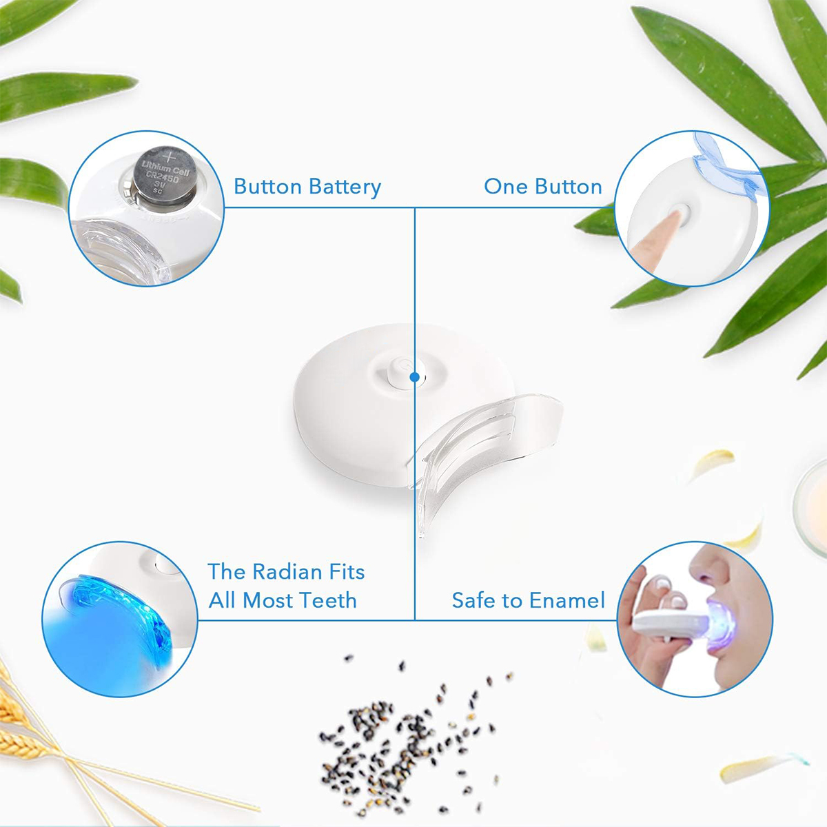 Teeth Whitening Kit - 5X LED L - Teeth Whitening Near Me 评论和价格