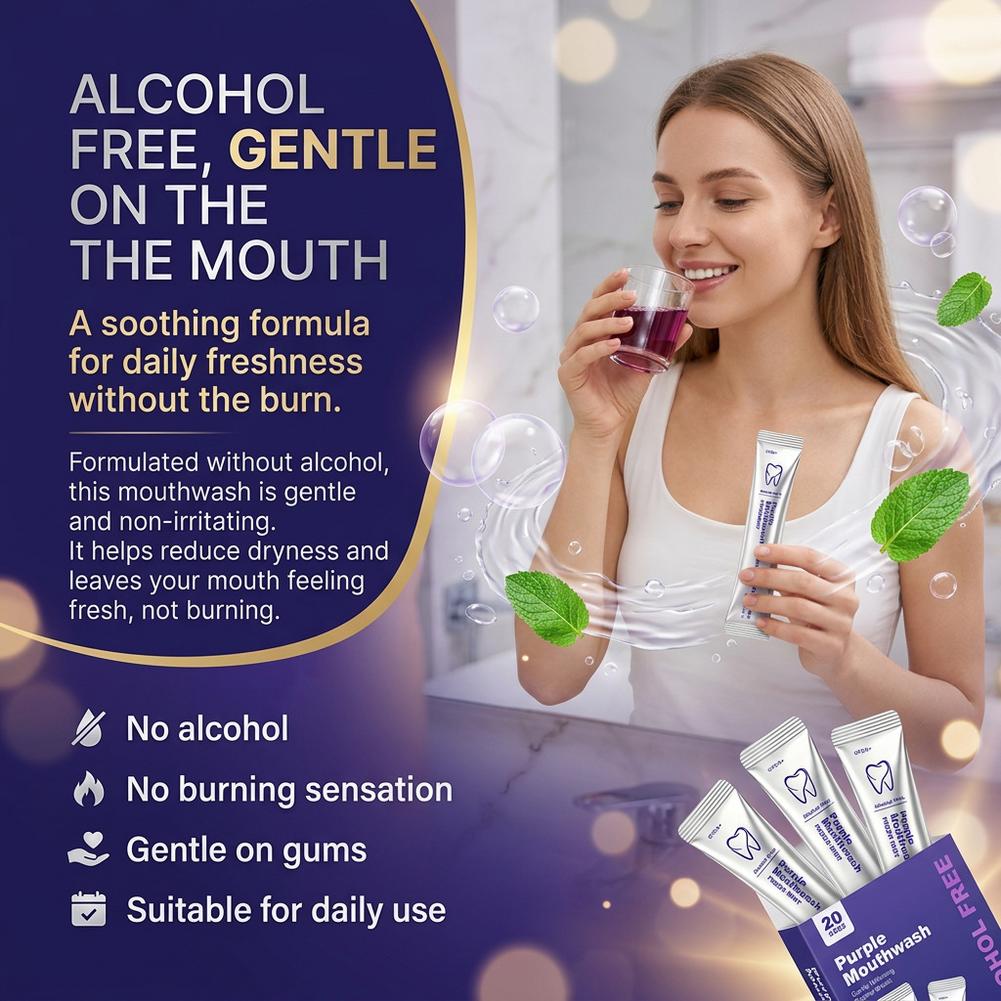 Purple Mouthwash Teeth Cleanin - Teeth Whitening Mouthwash 评论和价格