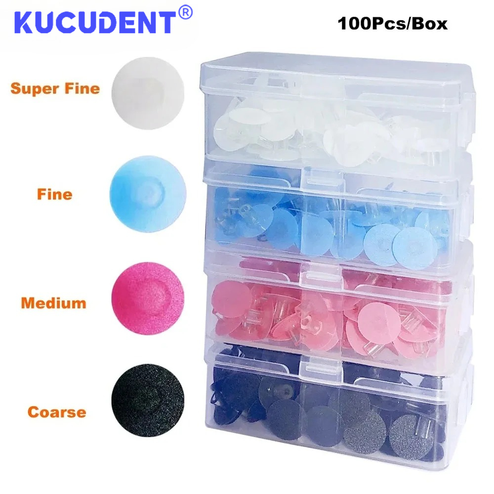 100Pcs Dental Polishing Discs  - Teeth Whitening Kit 评论和价格