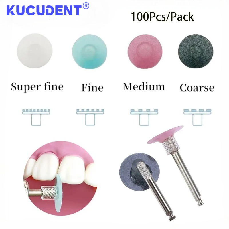 100Pcs Dental Polishing Discs  - Teeth Whitening Kit 评论和价格